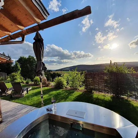 Dreisessel-chalets Im Bayerischen Wald - Dreisessel Mit Whirlpool-sauna-kamin Alpstuga Haidmühle
