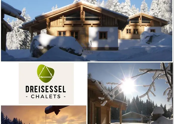 Dreisessel-chalets Im Bayerischen Wald - Dreisessel Mit Whirlpool-sauna-kamin *