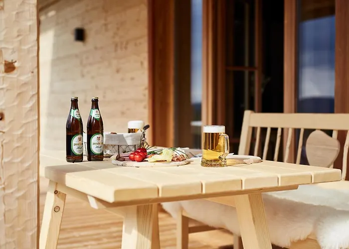 Dreisessel-chalets Im Bayerischen Wald - Dreisessel Mit Whirlpool-sauna-kamin هايدموهله