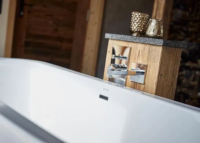 Dreisessel-chalets Im Bayerischen Wald - Dreisessel Mit Whirlpool-sauna-kamin هايدموهله