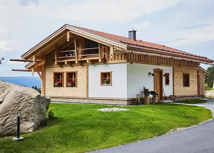 Dreisessel-chalets Im Bayerischen Wald - Dreisessel Mit Whirlpool-sauna-kamin