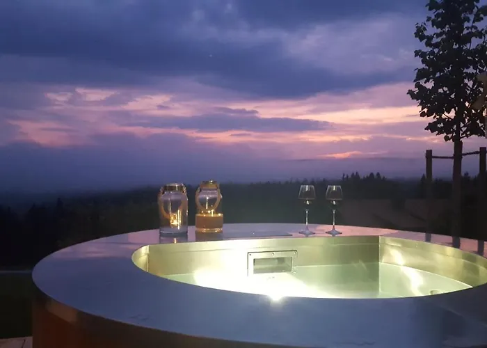 Dreisessel-chalets Im Bayerischen Wald - Dreisessel Mit Whirlpool-sauna-kamin هايدموهله