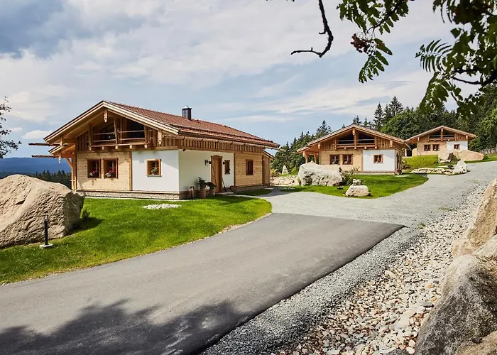 Dreisessel-chalets Im Bayerischen Wald - Dreisessel Mit Whirlpool-sauna-kamin شاليه هايدموهله