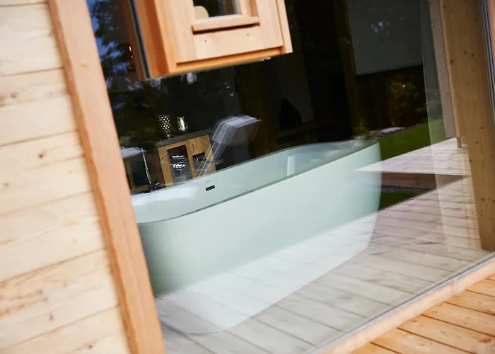 Dreisessel-chalets Im Bayerischen Wald - Dreisessel Mit Whirlpool-sauna-kamin هايدموهله