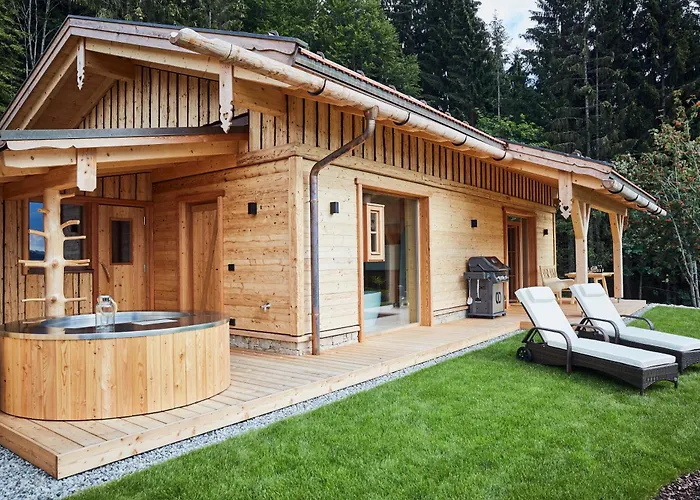 Dreisessel-chalets Im Bayerischen Wald - Dreisessel Mit Whirlpool-sauna-kamin شاليه *