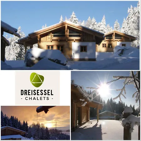 Dreisessel-chalets Im Bayerischen Wald - Dreisessel Mit Whirlpool-sauna-kamin *