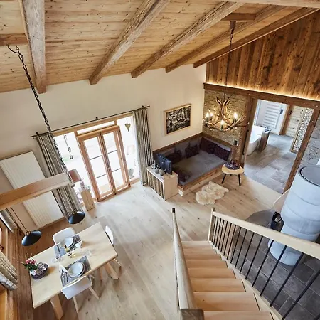 Alpehytte Dreisessel-chalets Im Bayerischen Wald - Dreisessel Mit Whirlpool-sauna-kamin Haidmühle