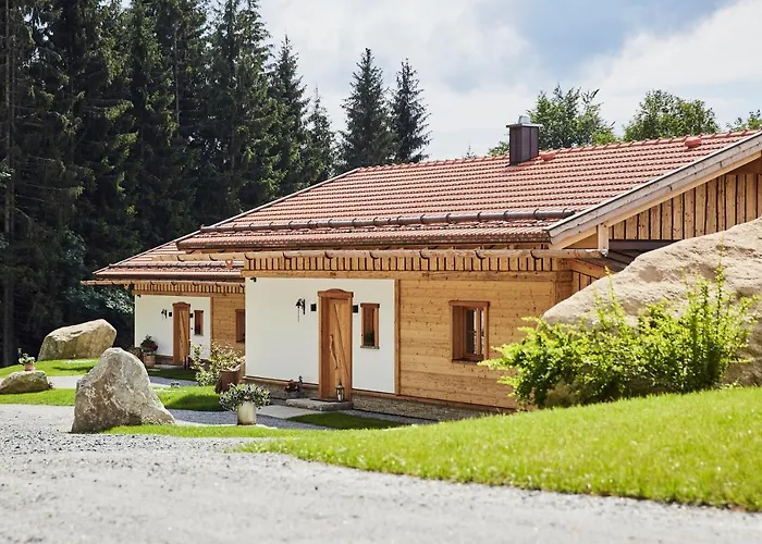 Dreisessel-chalets Im Bayerischen Wald - Dreisessel Mit Whirlpool-sauna-kamin *