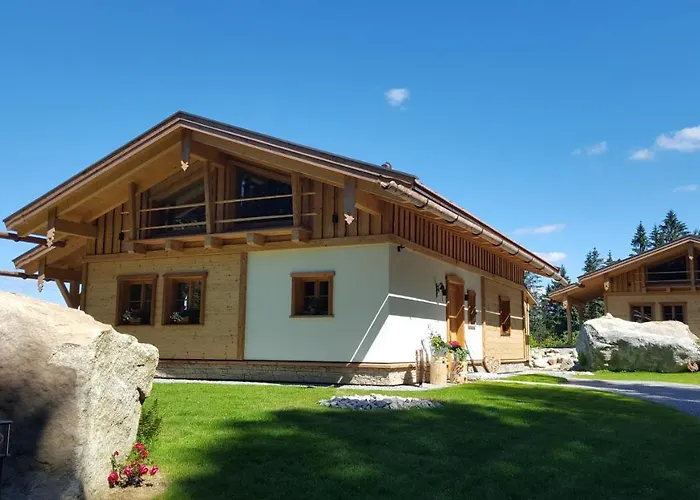 Alpehytte Dreisessel-chalets Im Bayerischen Wald - Dreisessel Mit Whirlpool-sauna-kamin Haidmühle