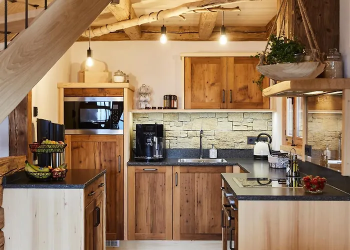 Dreisessel-chalets Im Bayerischen Wald - Dreisessel Mit Whirlpool-sauna-kamin Alpehytte